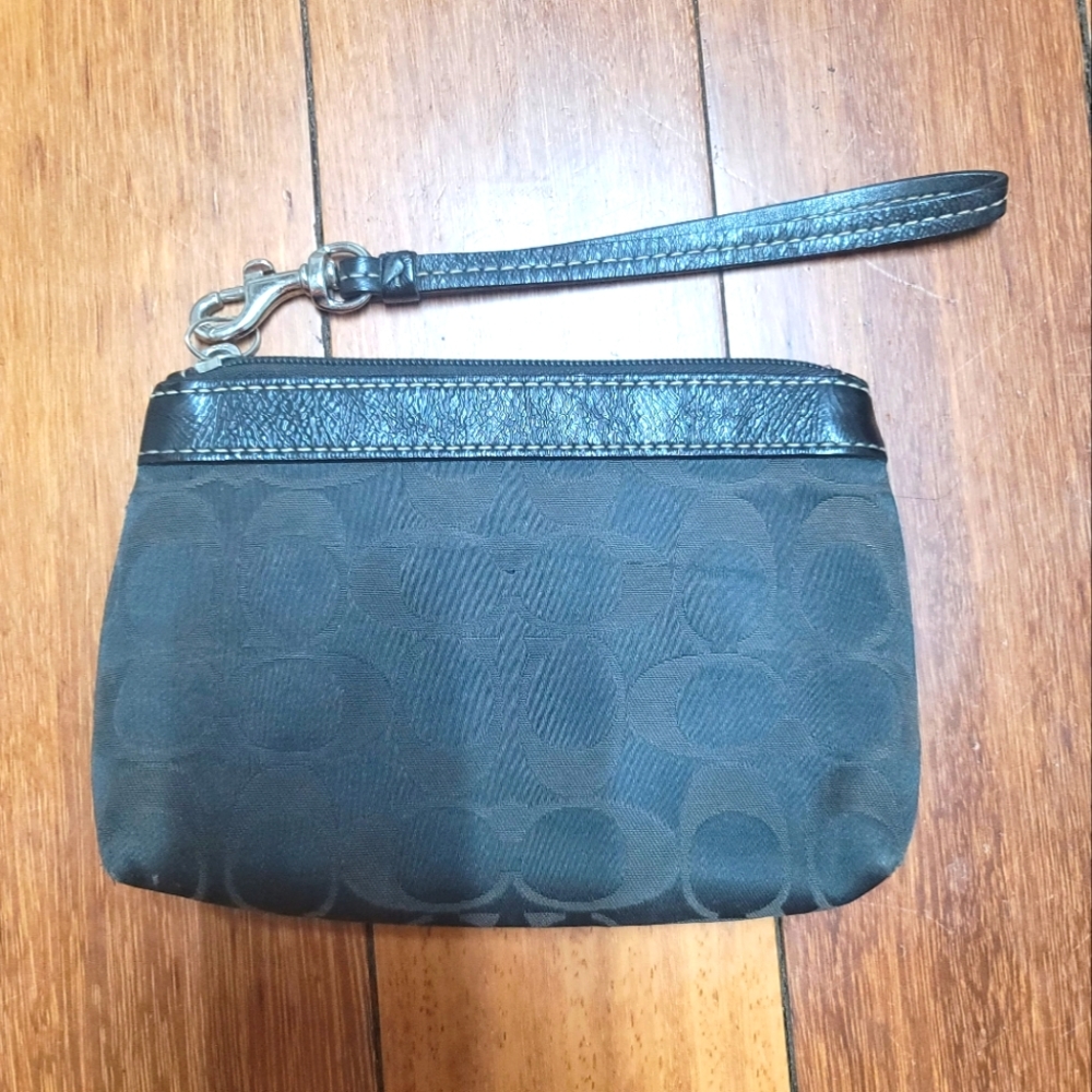 Coach Monogram Wristlet - Picture 2 of 11